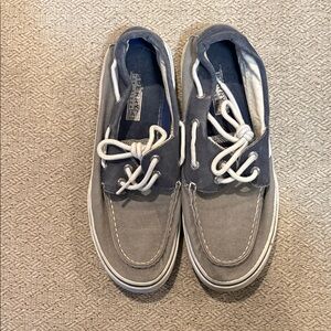 Sperry Men's Charcoal and Light Gray Boat Shoes